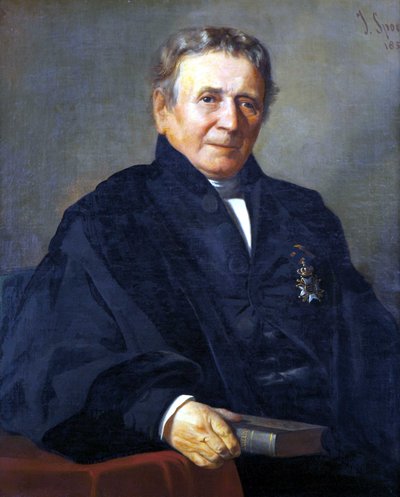 Wessel Albertus van Hengel (1779-1871), Professor der Theologie an der Universität Leiden von Jacob Spoel